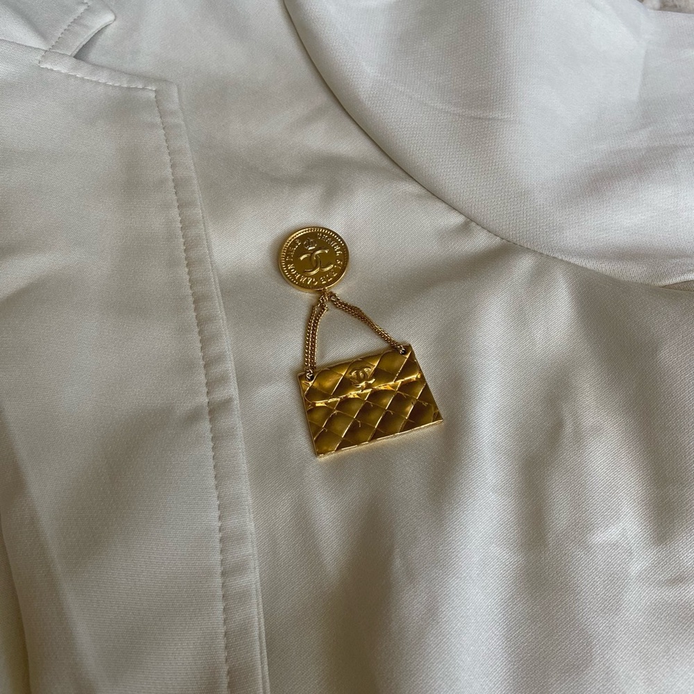 Chanel Purse Dangle Brooch - Picture 2 of 7